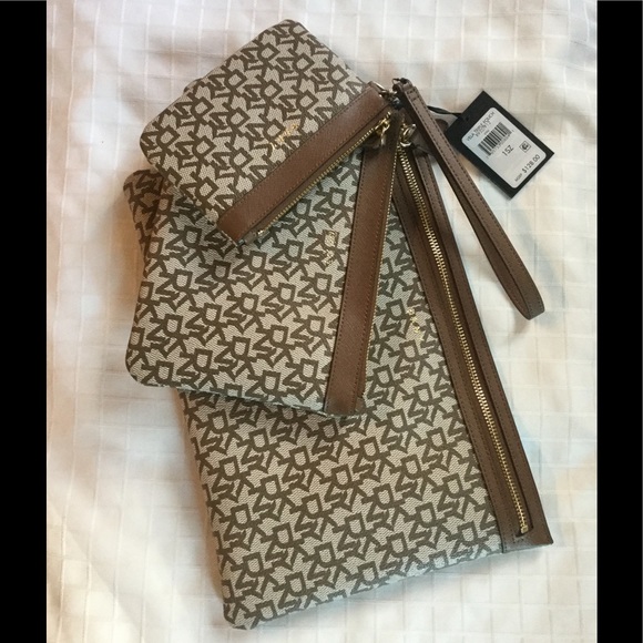 dkny pouch bag